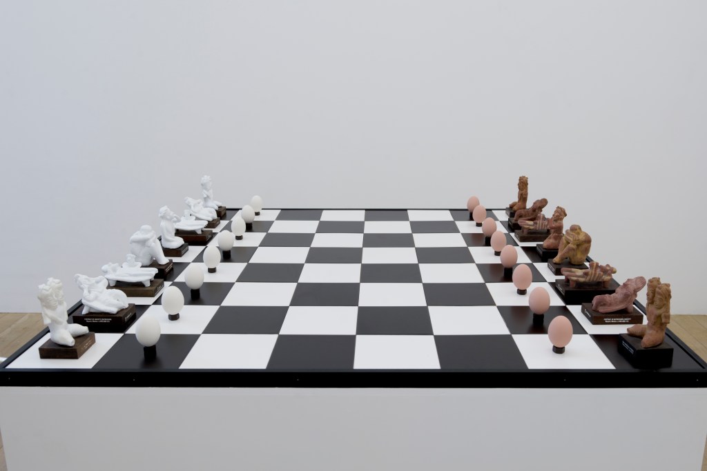 Javier Tellez "Shering Chess" (2015) Courtesy of the artist and Galerie Peter Kilchmann, Zurich. 