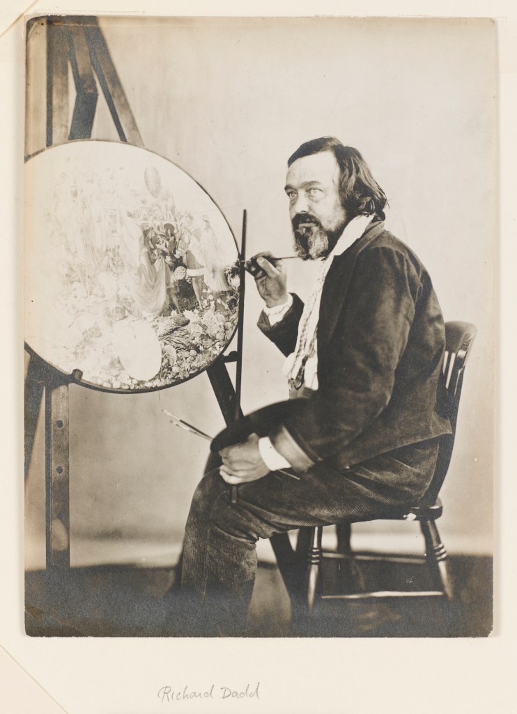 Henry Hering, "Richard Dadd at his easel" (1857)courtesy of Bethlem Museum of the Mind.