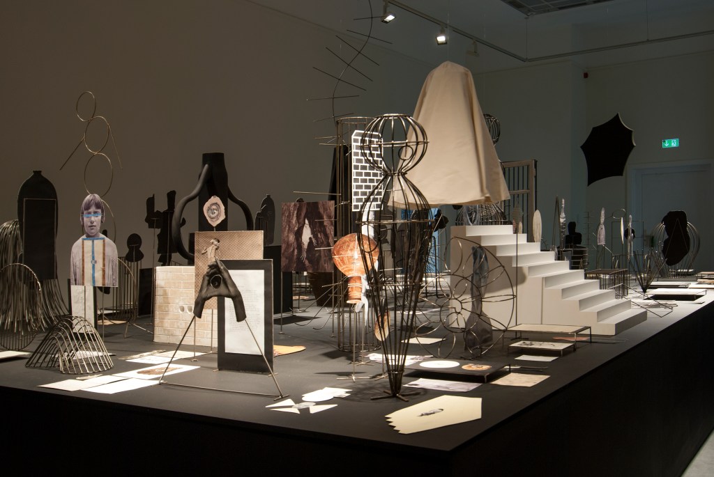 Eva Kot’átková "Asylum" (2013) Installation view at Kunsthalle Baden Baden 2014 Courtesy of Meyer Riegger Berlin Karlsruhe and Hunt Kastner Prague.